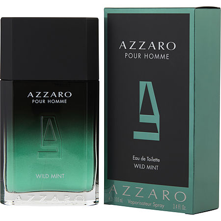 Azzaro Wild Mint Pour Homme Cologne Bottle