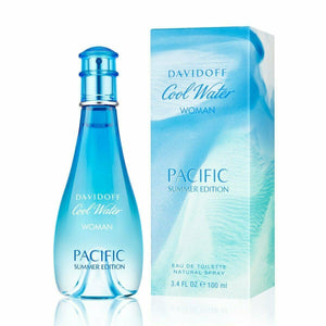 Davidoff Cool Water Pacific Summer Edition Perfume Bottle and Box