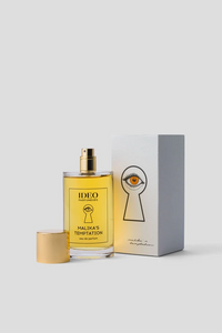 Ideo Parfumeurs Malika's Temptation Bottle and Box