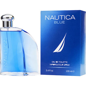 Nautica Blue Cologne Bottle and Box
