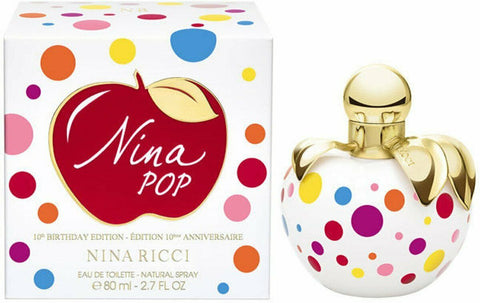 Nina Ricci Nina Pop Colorful Perfume Bottle and Box