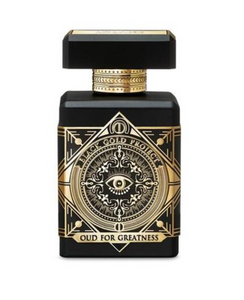 Elegant Black Perfume Botlte with Gold