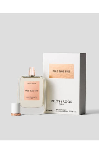 Roos & Roos Pale Blue Eyes Bottle and Box