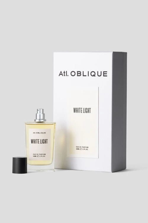 Atelier Oblique White Light Bottle and Box