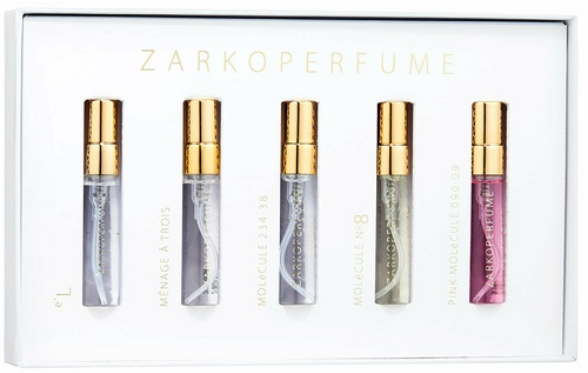 5 mini perfume Zarkoperfume in box