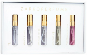 5 mini perfume Zarkoperfume in box